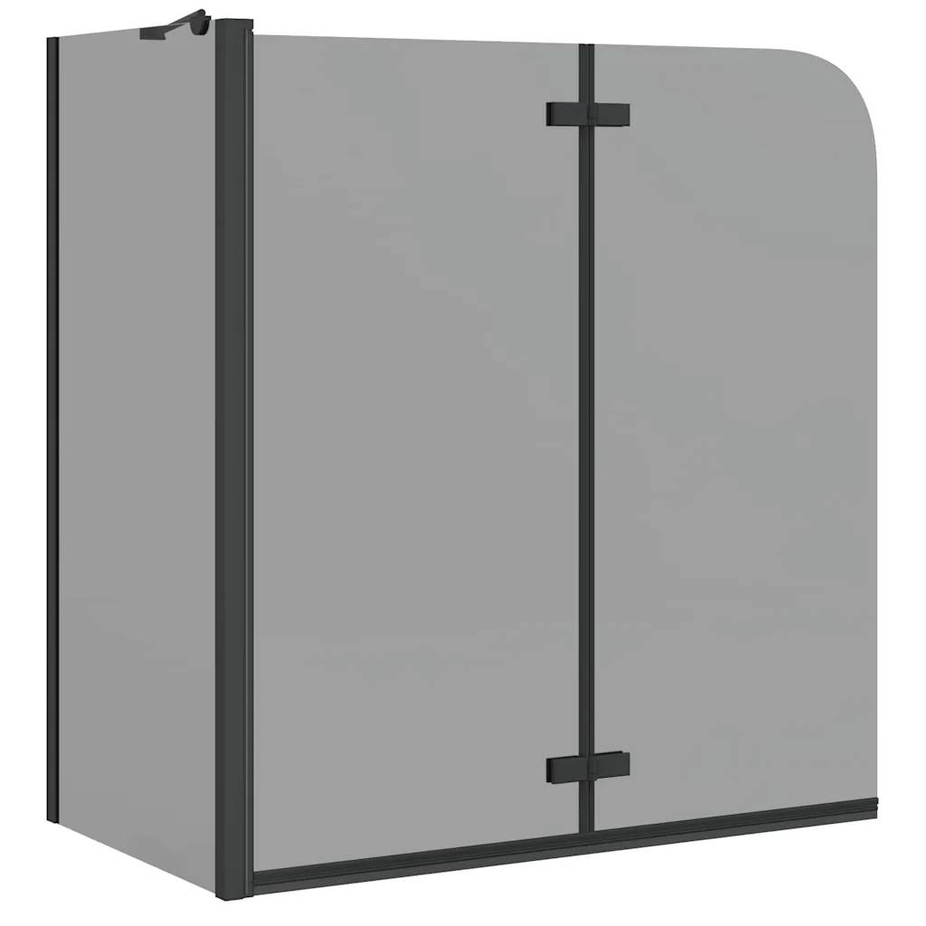 VIDAXL Shower Enclosure, Black, 47x26.8x51 inches