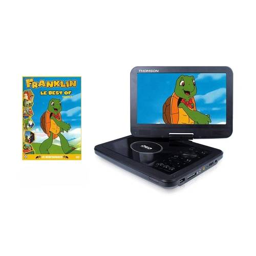 Thomson THP370 Portable DVD Player with Franklin Le Best Of DVD