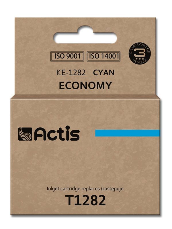 Actis KE-1282 Ink (Epson T1282 Replacement, Standard, 13ml, Blue)