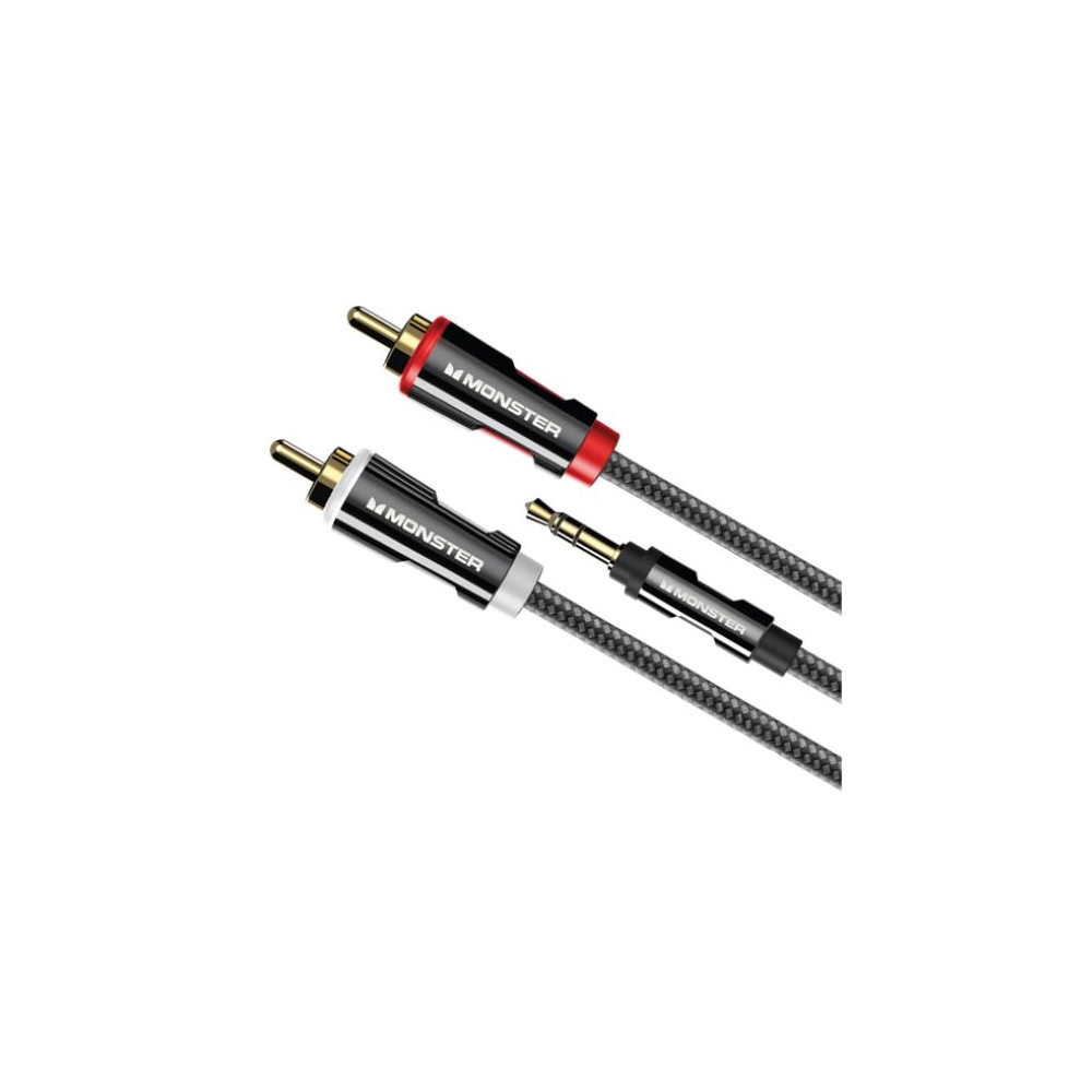 Cable de audio Monster Cable 3,5 mm/2 RCA, 3M