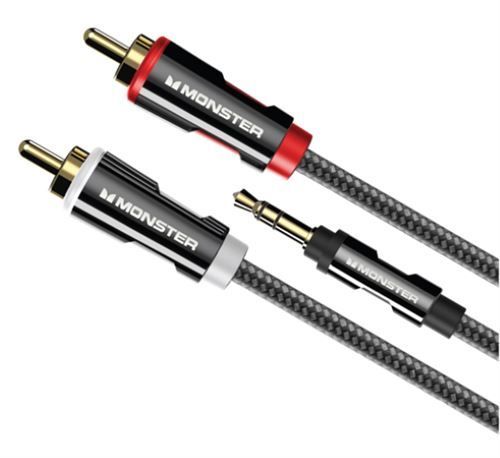 Cable de audio Monster Cable 3,5 mm / 2 RCA, 1,5 m