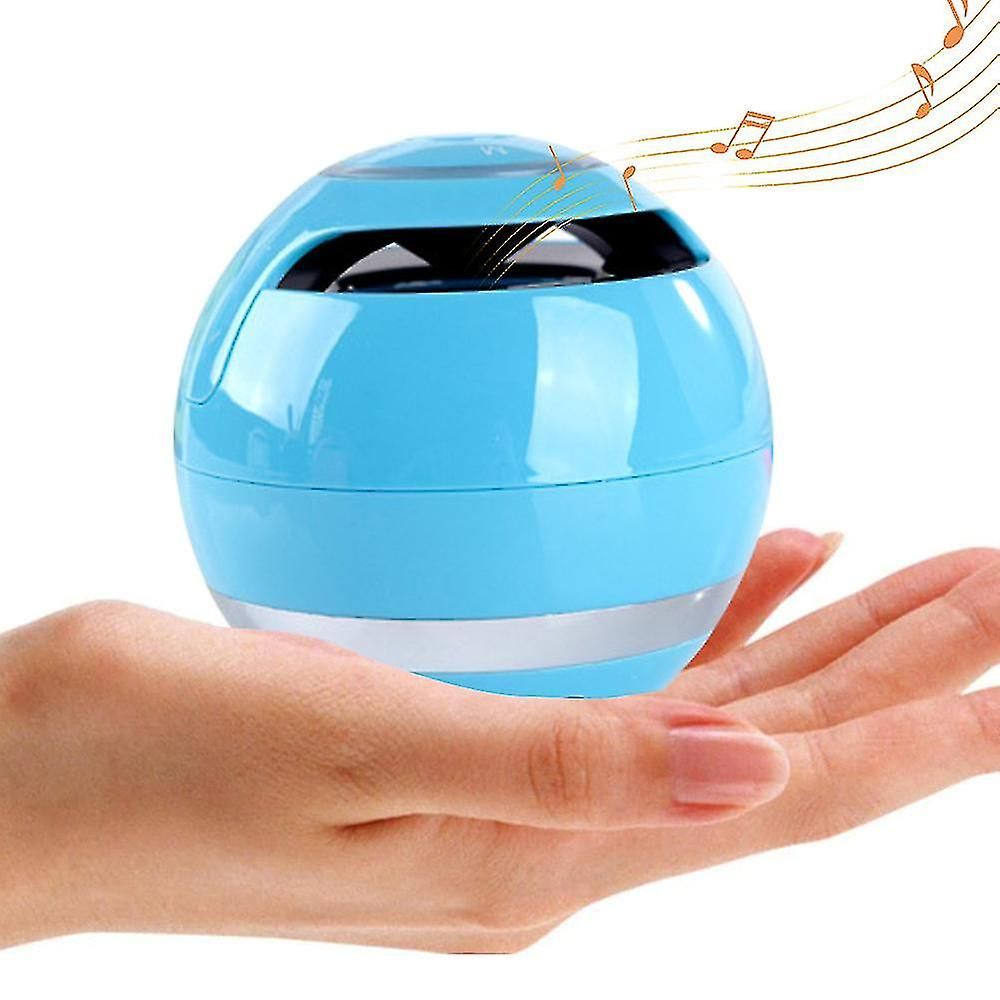 Zhouweishop Portable Bluetooth Speaker 5W with Powerful Bass, Crystal Clear Sound