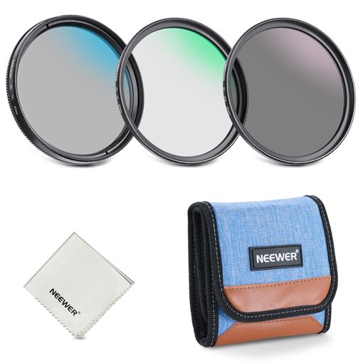 Neewer 67mm UV/CPL/ND Lens Filter Kit