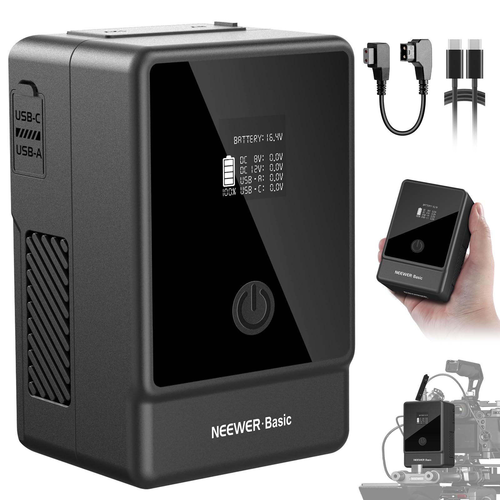 Batería Neewer PS099E Mini V Bloqueo