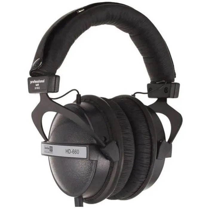 Superlux HD-660 Circumaural Headphone - Black