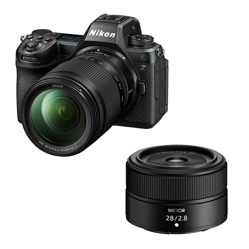 Nikon Z6 III + Z 24-200mm f/4-6.3 S Lens + Z 28mm f/2.8 3-Year Warranty