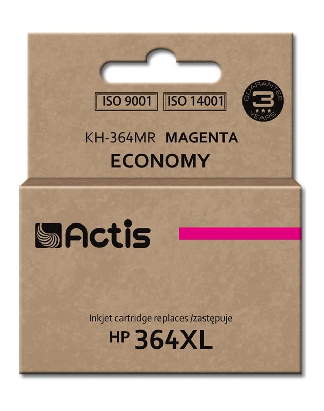 Actis KH-364MR Ink Cartridge (HP 364XL Equivalent; Standard; 12ml; Red)