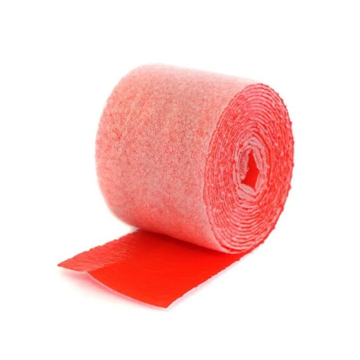 BONI-SHOP® Cable Tape NMC, 70mm, Red, PE Protection, Thermoresistant