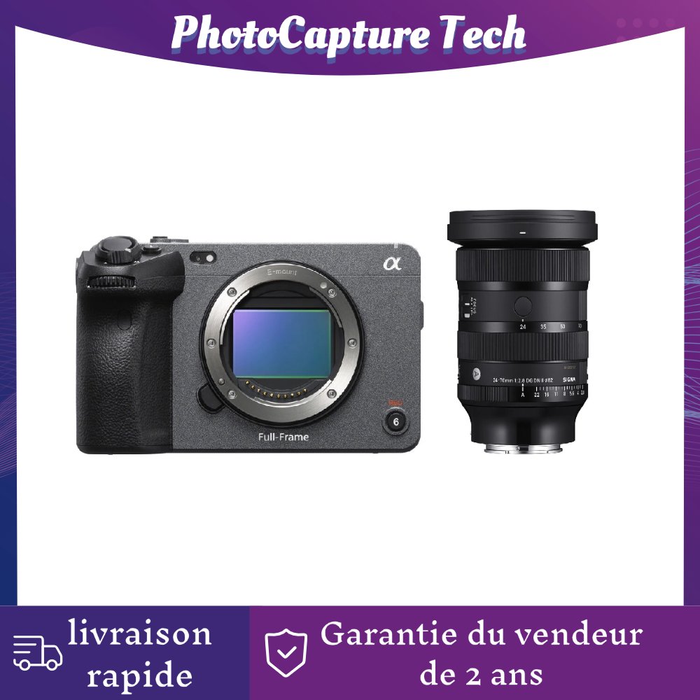 Sony FX3A 12.1MP + Sigma 24-70mm f/2.8 DG DN II Art Lens (Sony E)