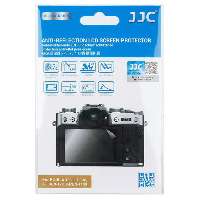 JJC Screen Protector for Fujifilm X-T30 II