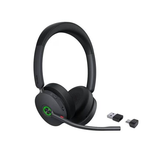 Auricular Bluetooth Yealink BH74 - Cancelación de ruido - Inalámbrico - Negro