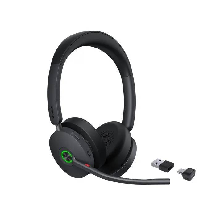 Casque Bluetooth Yealink BH74 - Réduction de bruit - Sans fil - Noir