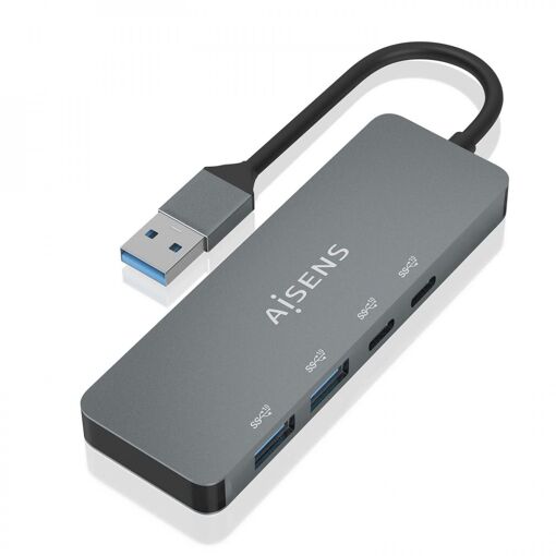 Hub et adaptateur AISENS USB 3.2 Gen 2 (Type A)