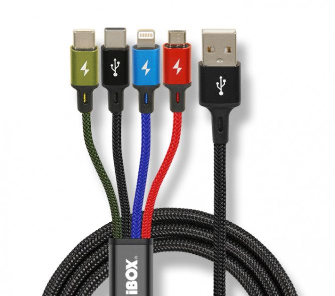 Ibox Universal 4-in-1 Charging Cable