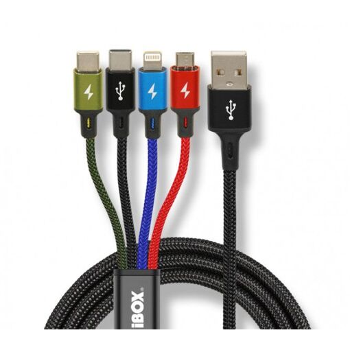 Câble de charge Ibox Universel 4 en 1