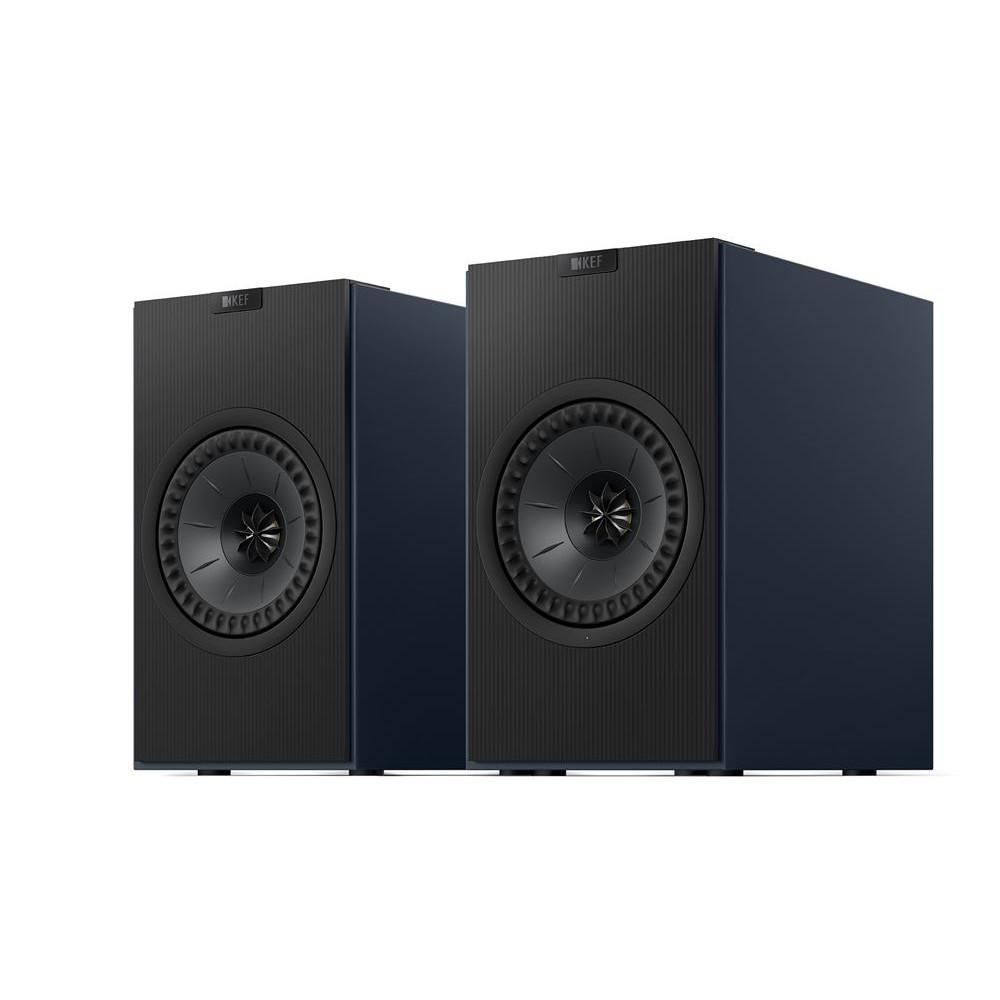 KEF CODA Wi-Fi Connected Hi-Fi Speakers (Midnight Blue) - Pair