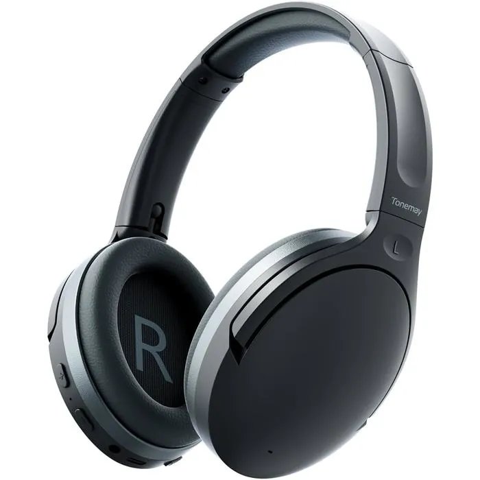 UNDERSCORE Bluetooth Headset - Zen Model - Active Noise Cancellation - 80h Battery Life - Optimal Comfort