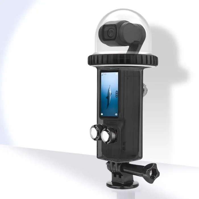 DJI Osmo Pocket 3 Waterproof Housing - High Quality Black Case, 40M Depth