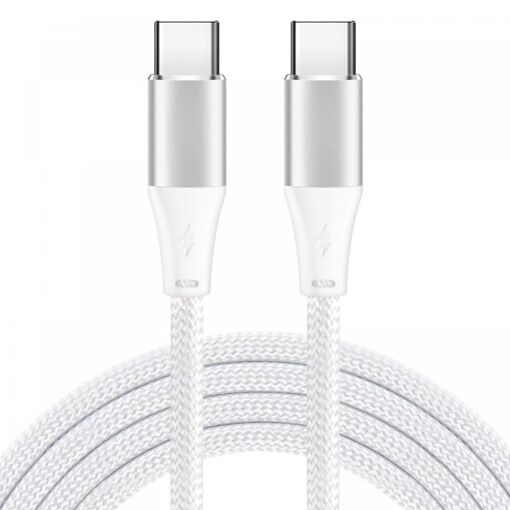 Cable USB-C Ibox Ikutc 60W, 1 m, Blanco