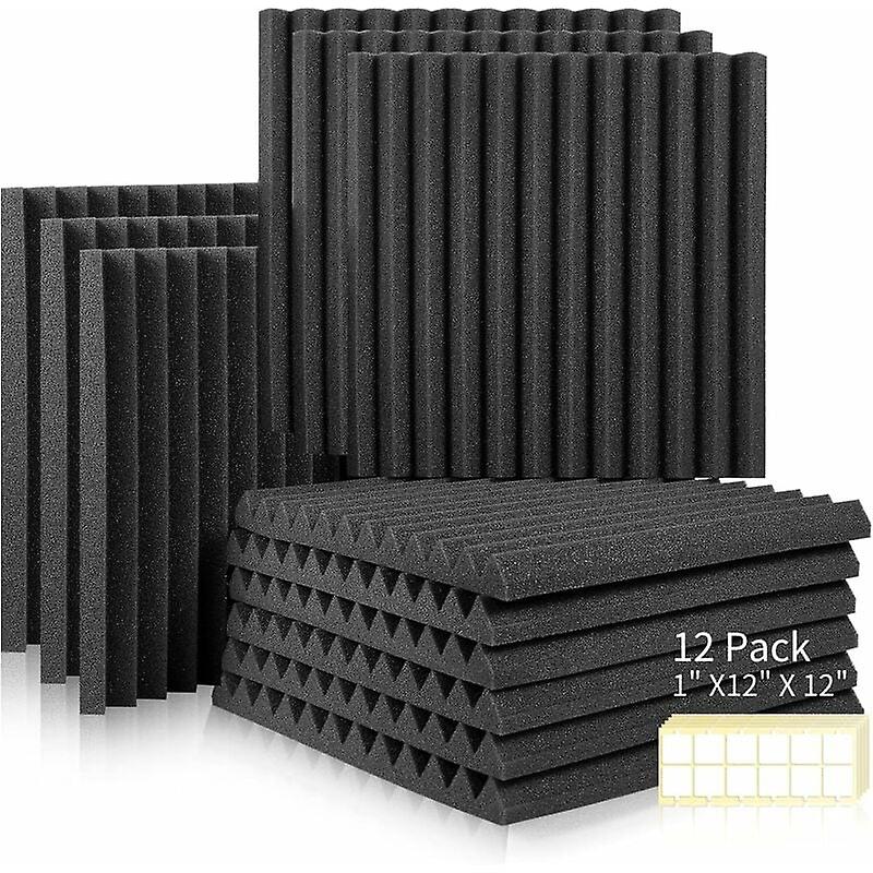 Zhouweishop Noise-Canceling Acoustic Panels (12 Pack)