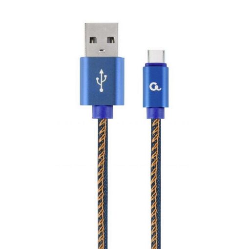Câble Gembird USB 2.0 - 1 m, USB A vers USB C, Bleu