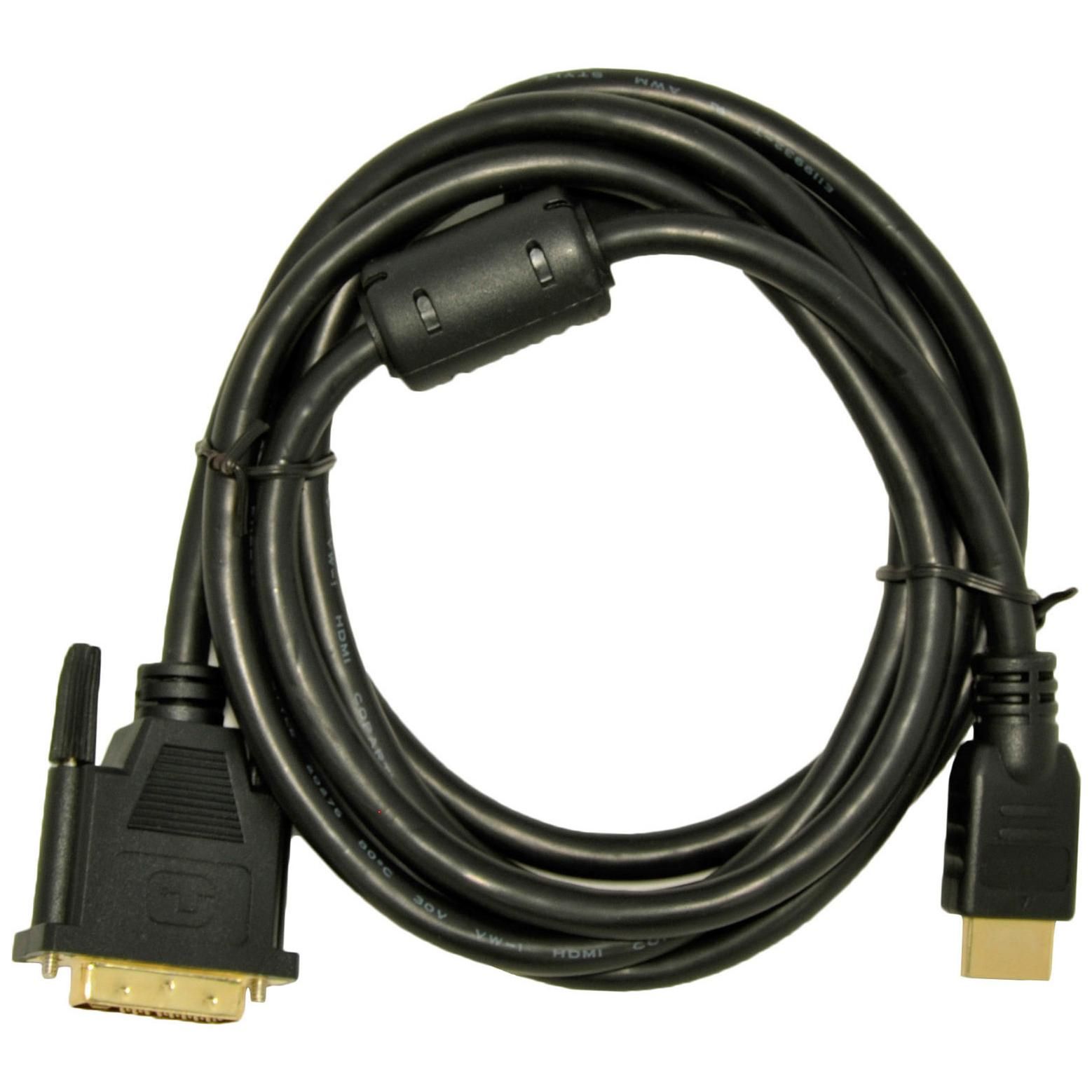 Akyga AK-AV-11 6ft HDMI to DVI Cable Adapter (Black)