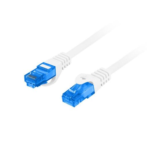 Câble réseau Lanberg Cat6a, 2 mètres, Blanc (PCF6A-10CC-0200-W)