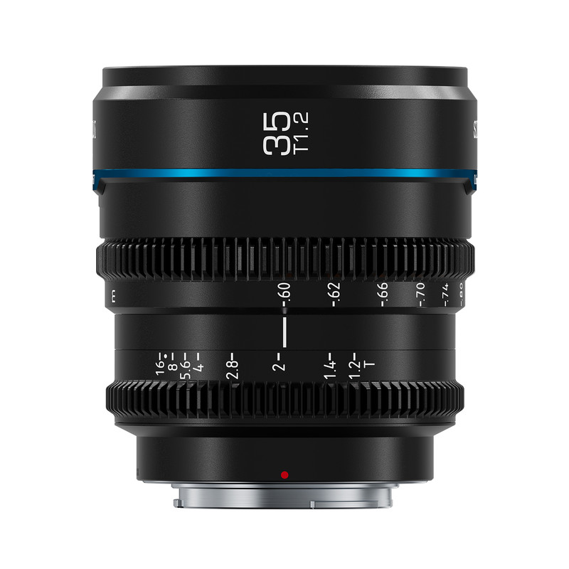 Sirui Night Walker 35mm T1.2 S35 Wide-Angle Manual Lens for E Mount, Compatible with FX30, ZV-E10, A6500, A6600 (MS35E-B, Black)