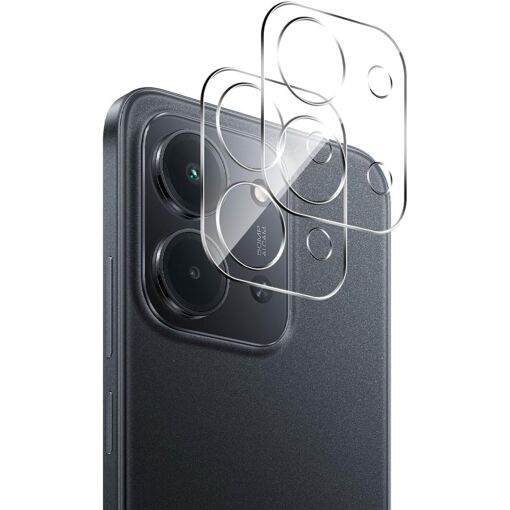 Protection d'écran en verre trempé pour lentille arrière de l'appareil photo Xeptio pour Xiaomi Redmi 15C 5G