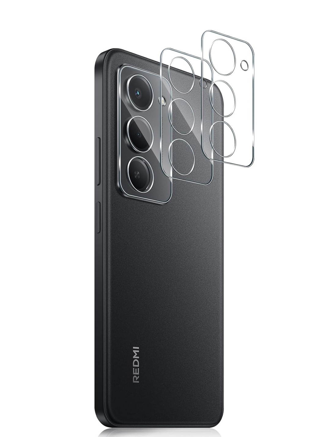 Xeptio Lens Protector - Tempered Glass for Xiaomi Redmi 15 5G Camera