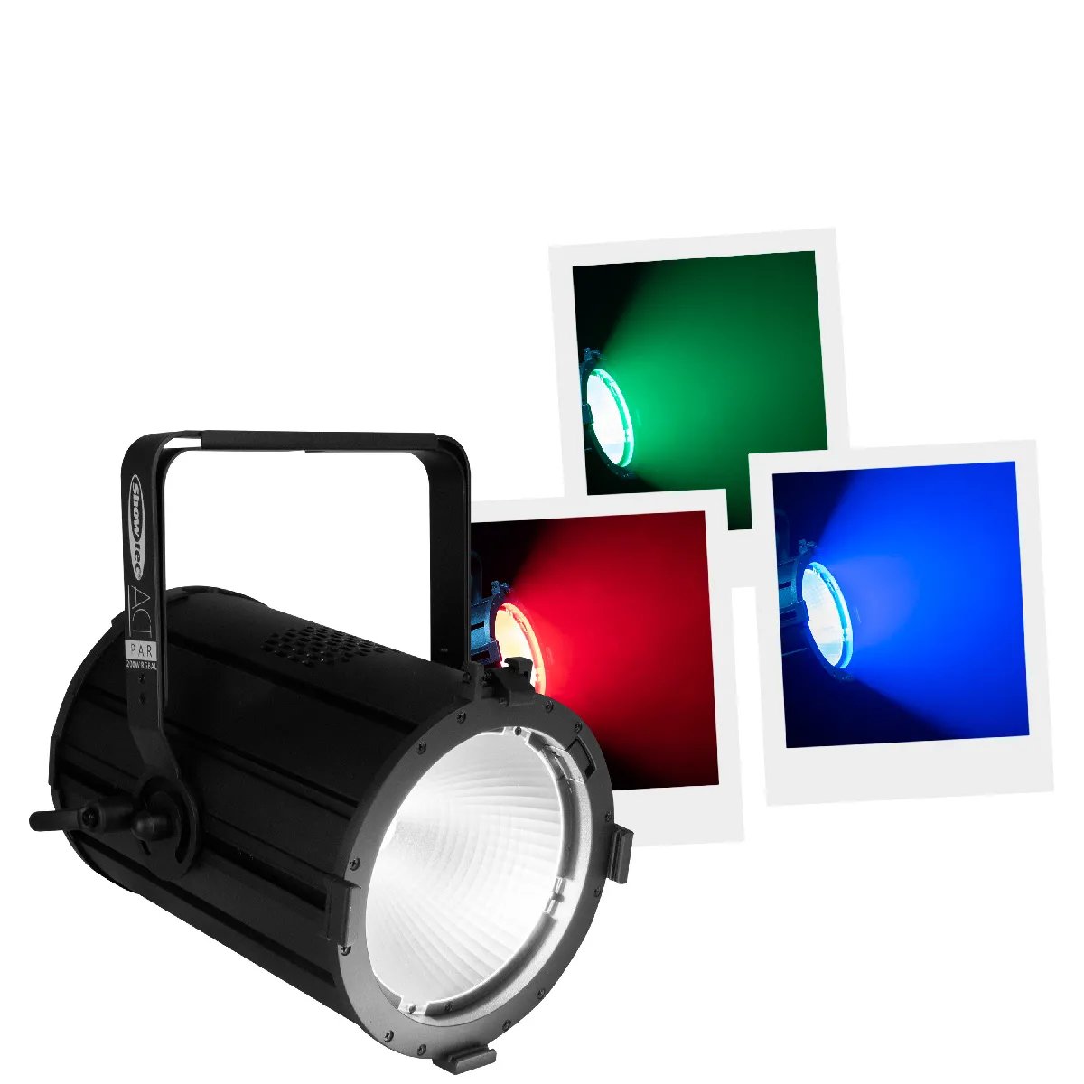 Lámpara de escenario Showtec ACT Par 200W RGBAL