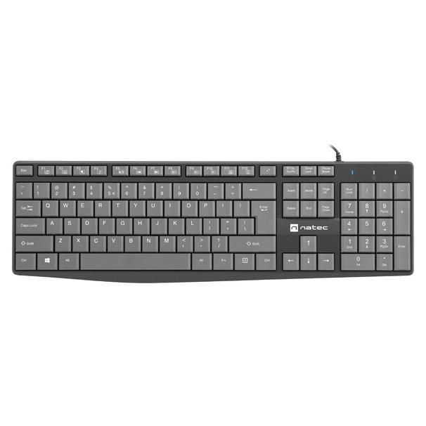 Natec Nautilus USB QWERTY International Keyboard