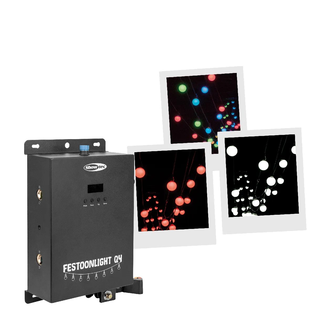 Controlador Showtec Festoonlight Q4 + cable de 10 m