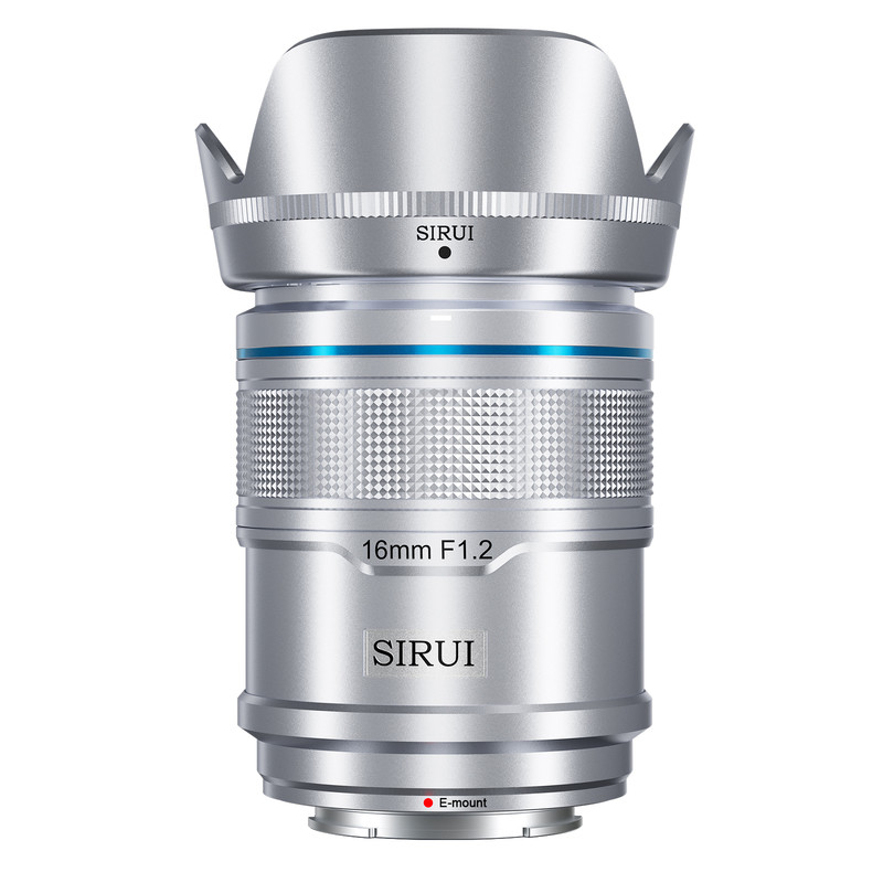 Sirui Sniper 16mm F1.2 APS-C Autofocus Wide Angle Lens for Nikon Z Mount (Z8, Z9, Z5, Z6, Z7, Zfc) - Silver