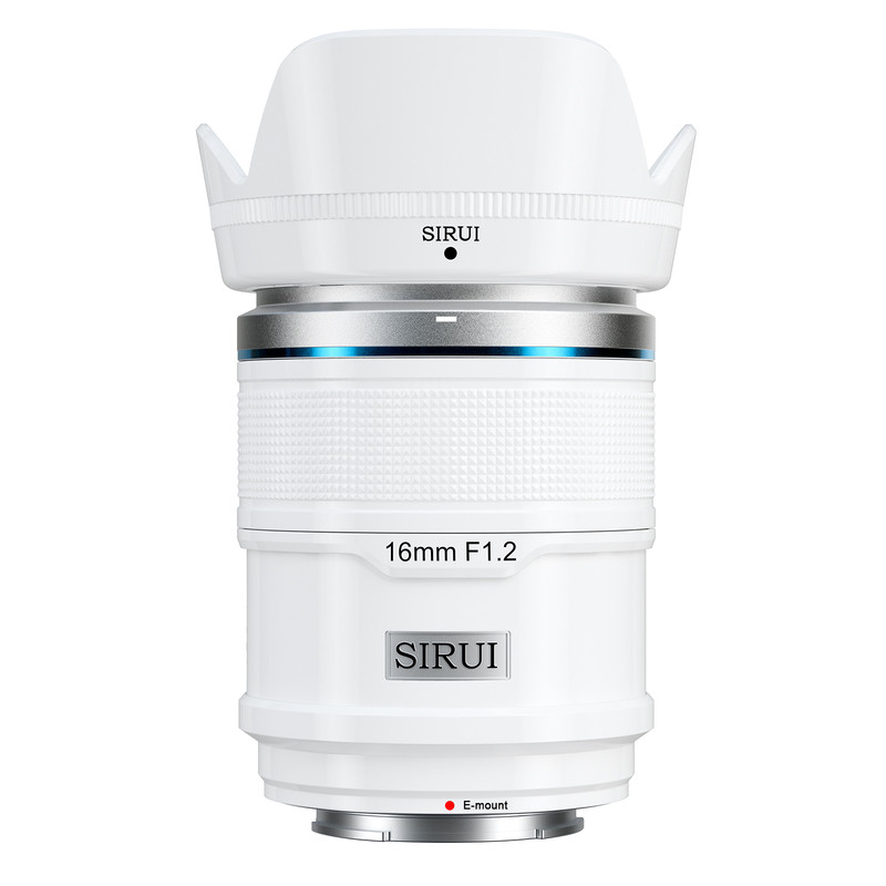 Sirui Sniper 16mm F1.2 APS-C Autofocus Lens for Sony E-Mount - White