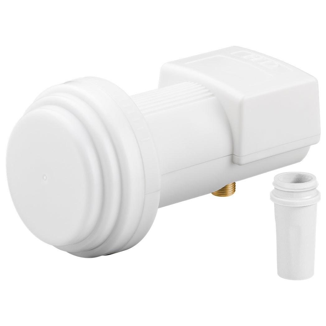 Goobay Low Noise Block (LNB) Converter, Grey and White