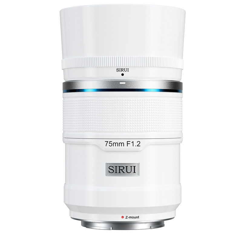 Sirui Sniper 75mm F1.2 Autofocus Telephoto Lens APS-C for Nikon Z-Mount (Z8, Z9, Z5, Z6, Z7, Zfc) - White