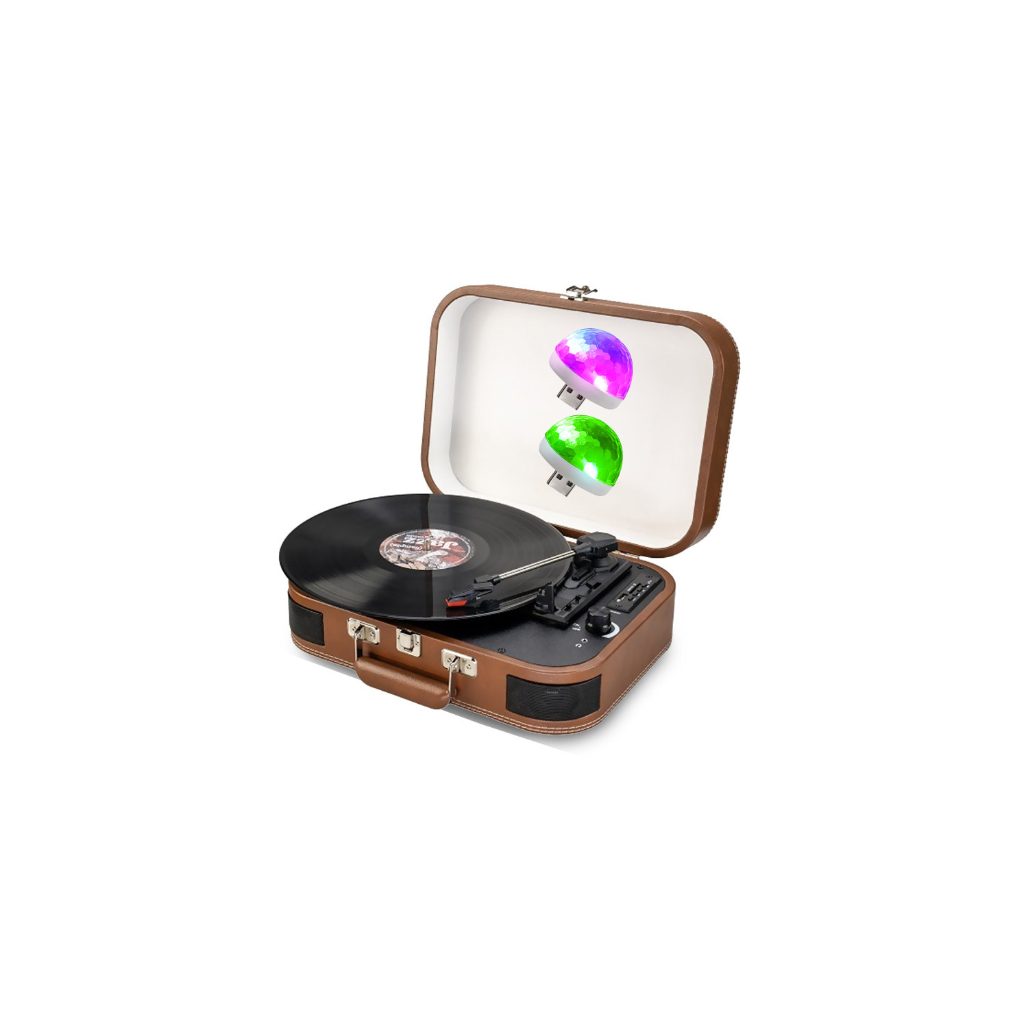 Reproductor de vinilo retro Bluetooth BM Sonic TD14
