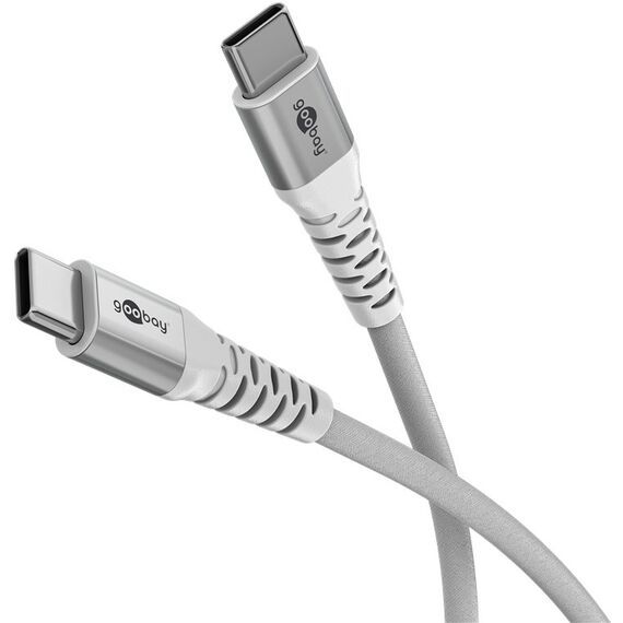 Goobay USB-C to C Cable, 0.5m, White