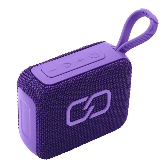 Haut-parleur Bluetooth Ledwood portable 5W étanche aux éclaboussures IPX4 Batterie de 16 heures XS40 violet