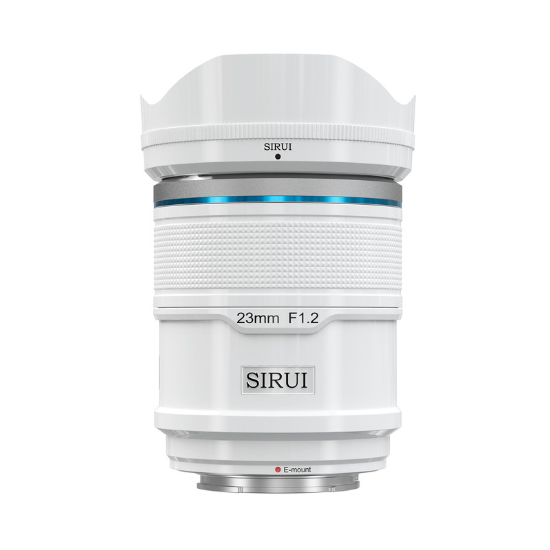 Sirui Sniper 23mm F1.2 Autofocus APS-C Lens for Sony E-Mount - White