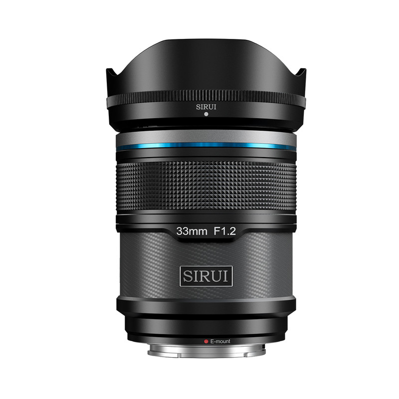 Objetivo Sirui Sniper 33 mm F1.2 Autofoco APS-C para Sony E-Montaje (Negro)