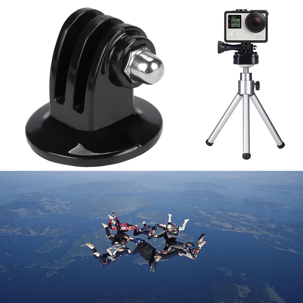 Svelectop GoPro Tripod and Monopod Adapter Mount