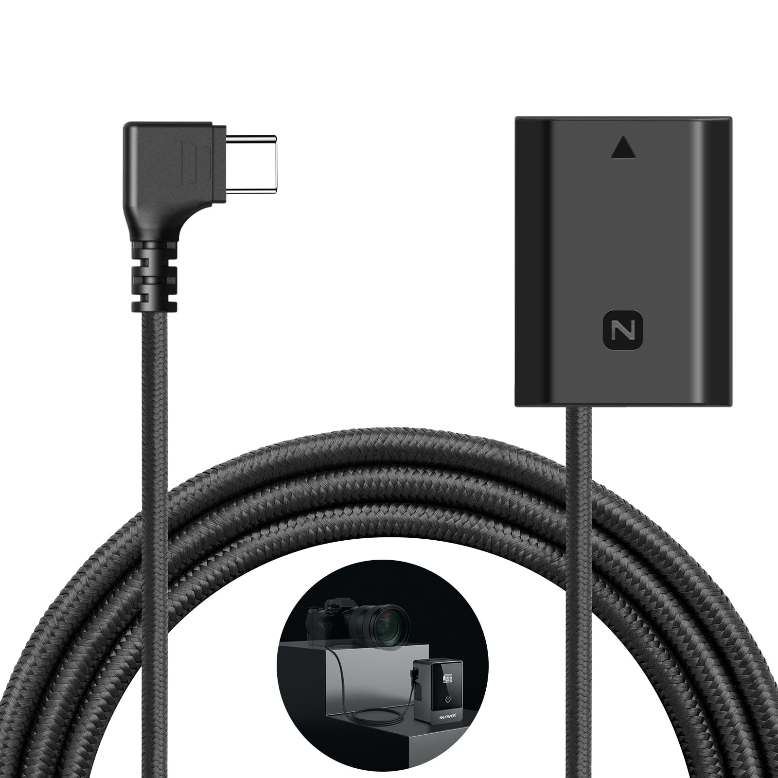 Adaptador de batería Neewer USB-C a NP-FZ100