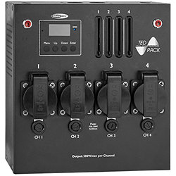 Showtec TED Pack LC - 1U, 1000W, Black