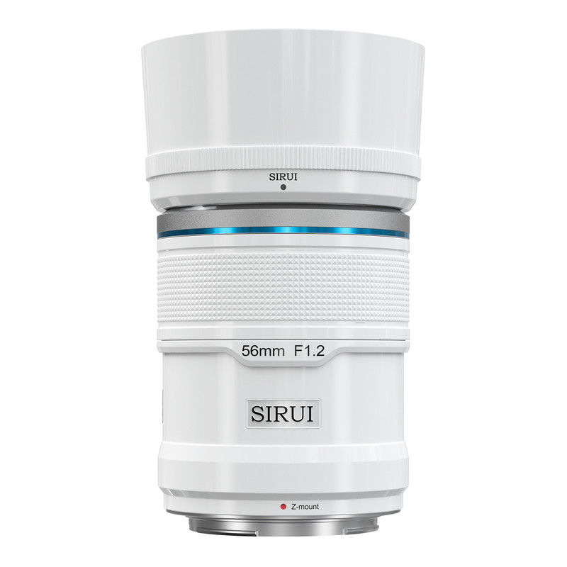 Sirui Sniper 56mm F1.2 Autofocus APS-C Lens for Nikon Z-Mount (Z8, Z9, Z5, Z6, Z7, Zfc) - White