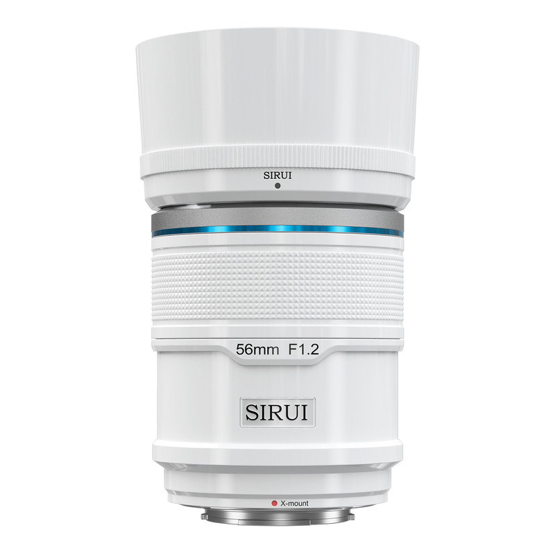 Sirui Sniper 56mm F1.2 APS-C Lens for Fujifilm X Series Cameras - White Mount