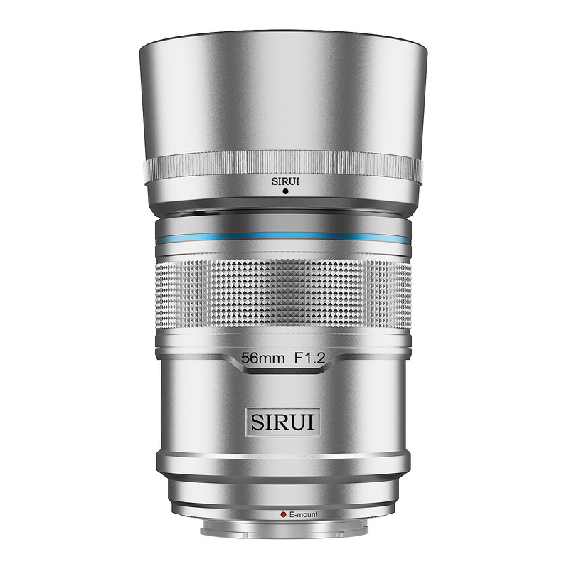 Sirui Sniper 56mm F1.2 Autofocus Lens for Sony E-Mount, Silver