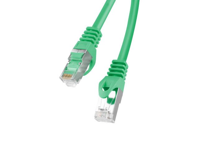 Lanberg Cat6 Network Cable, Green, 5m (F/UTP FTP)