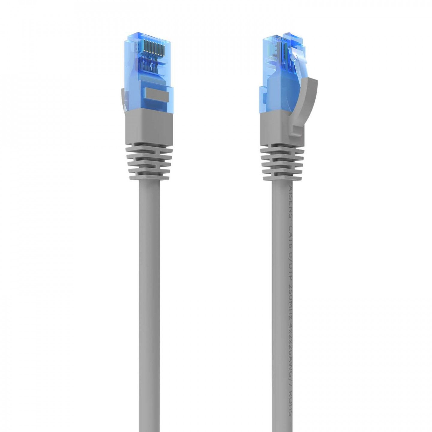AISENS Cat6 U/UTP Network Cable, 4m, Gray